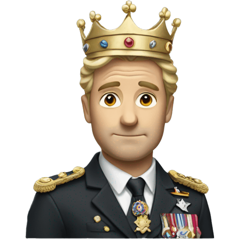 The number one in the crown emoji