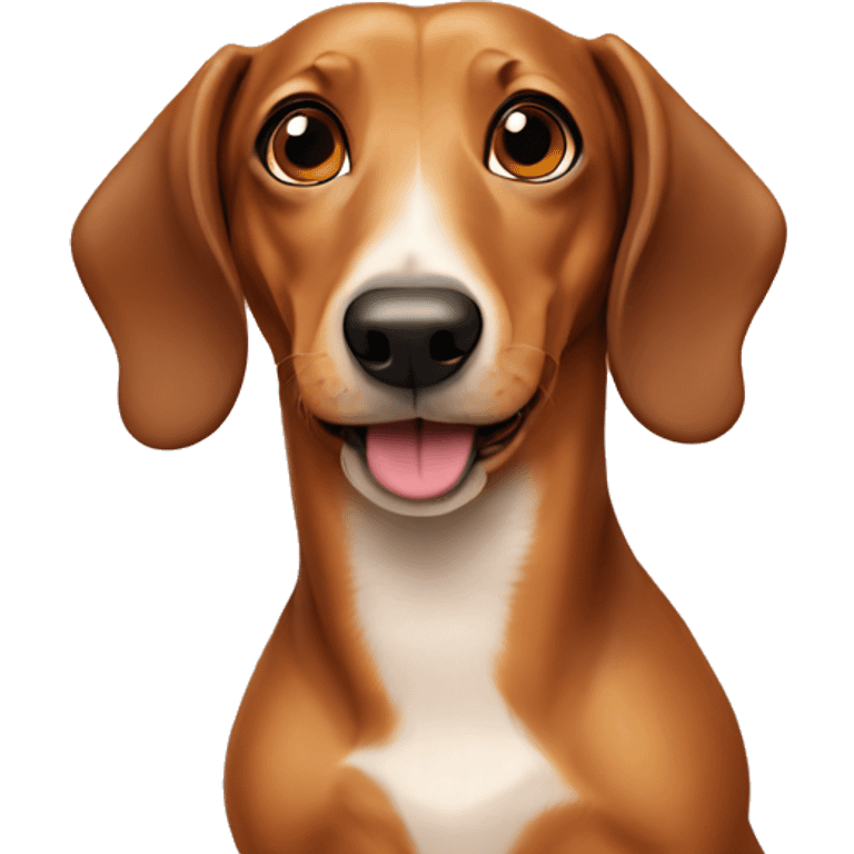 Weiner dog emoji