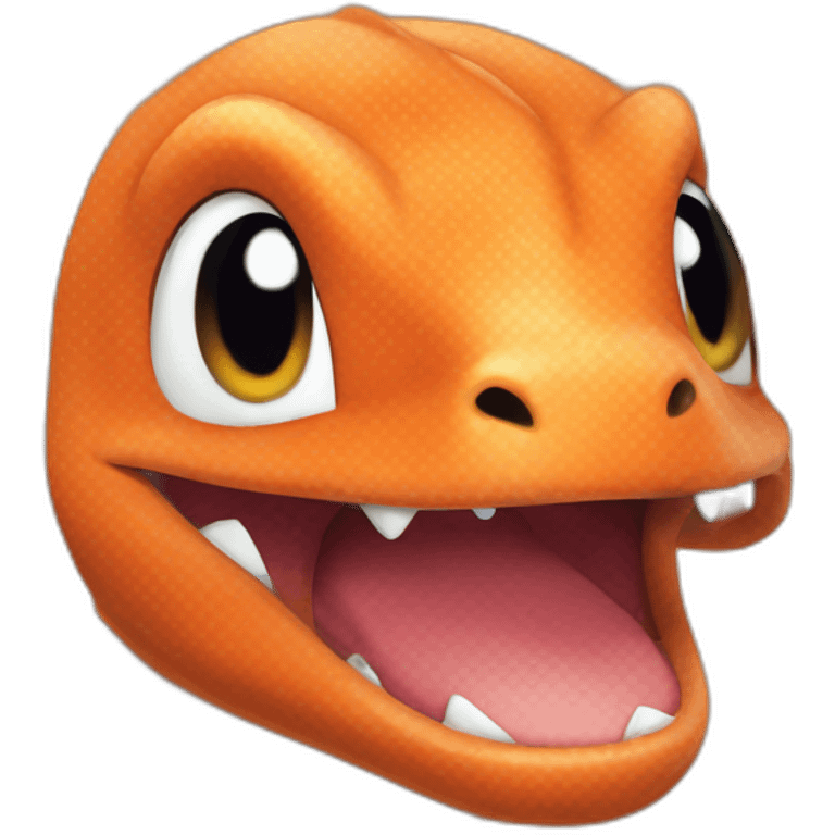 Charmander’s face emoji