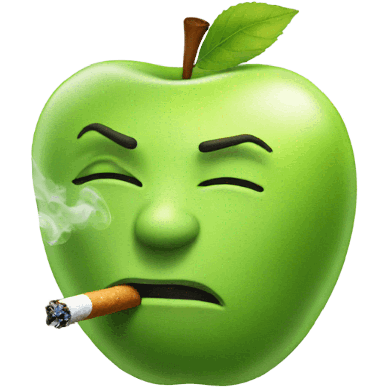 Apple smoking  emoji