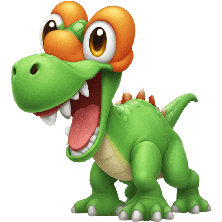 Yoshi from super Mario Brothers ￼ emoji