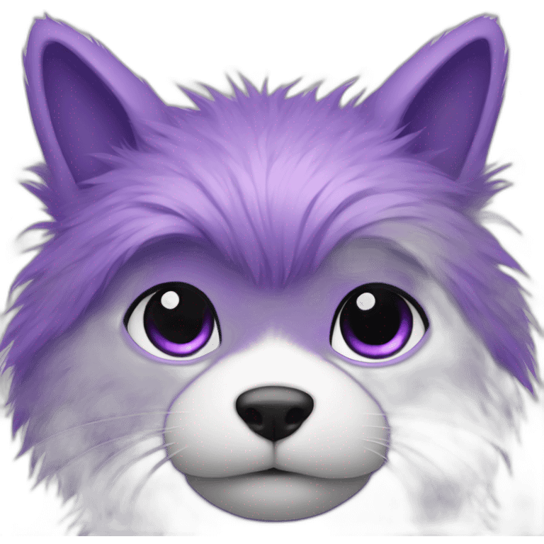 Purple Furry emoji