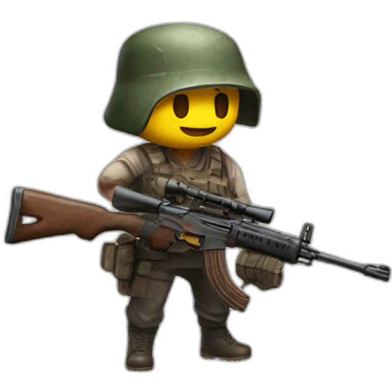 pubg with kar98 emoji