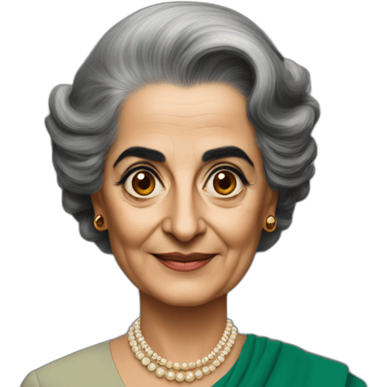 indira gandhi emoji