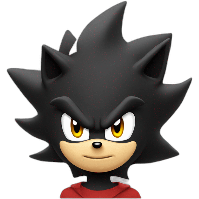 Shadow the hedgehog emoji