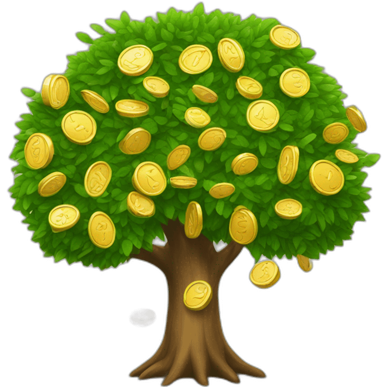 tree-with-money emoji