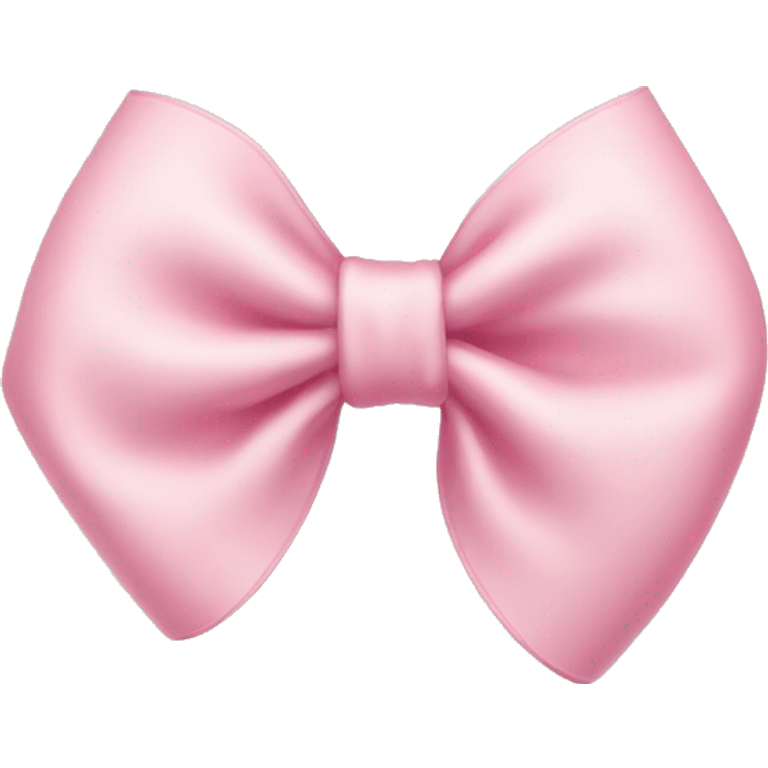 light pink bow emoji