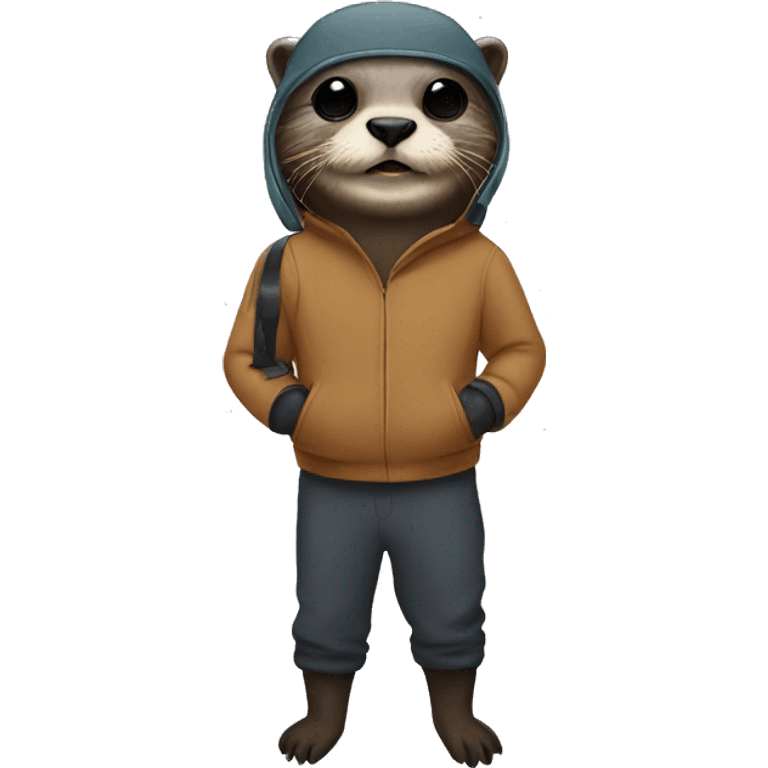 otters with ski masks emoji