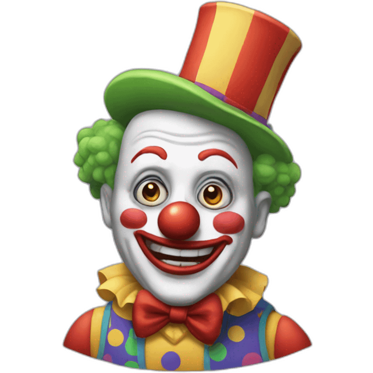 buggy clown emoji