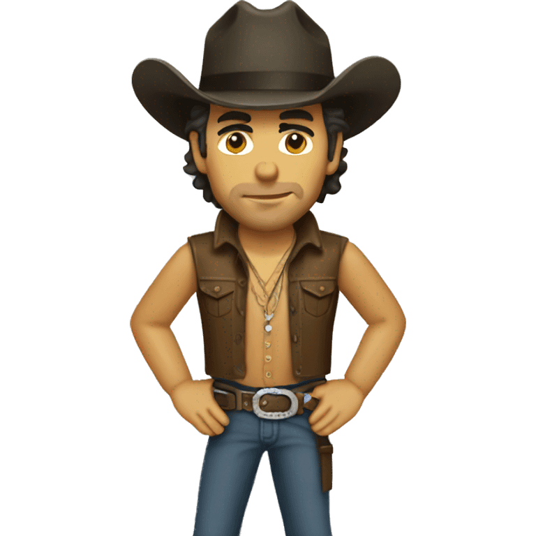 bruce springsteen cowboy emoji