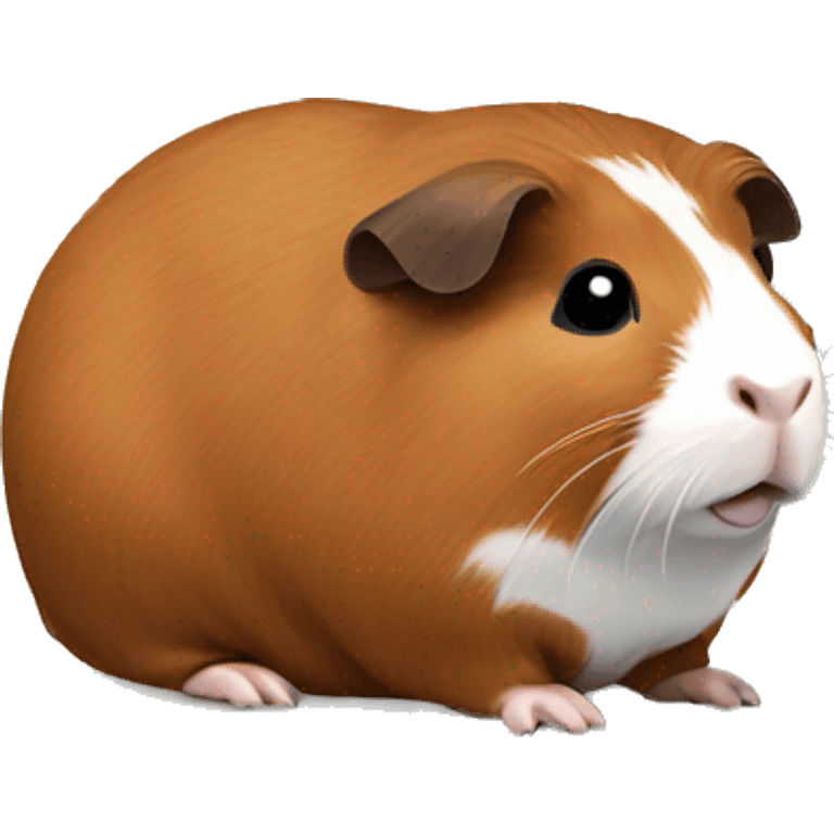 Brown guinea pig emoji