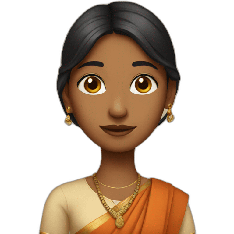 Indian girl emoji