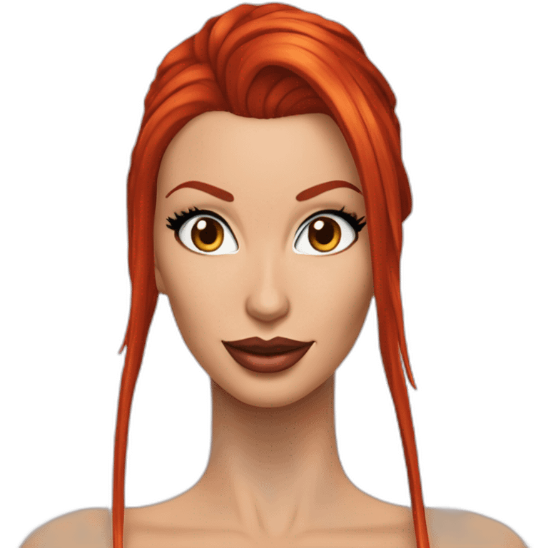 Bianca Beauchamp hyperréaliste emoji