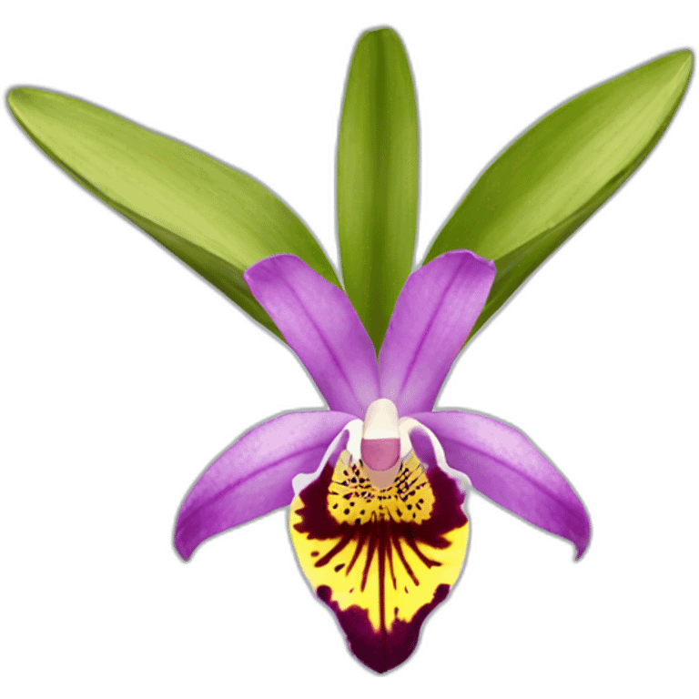 orquidea carnívora emoji