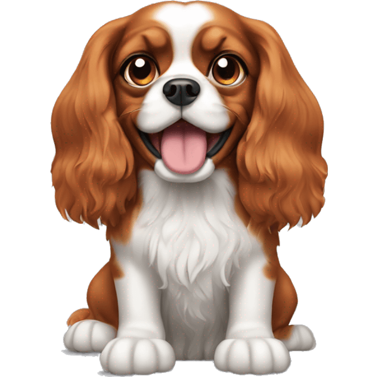 a dog (cavalier king charles)  emoji