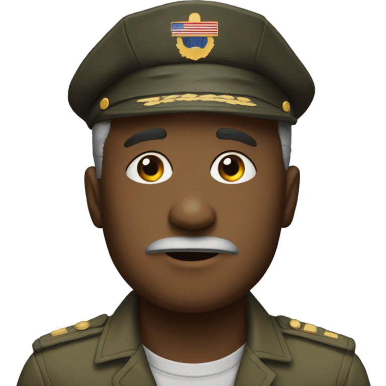 Traumatized war veteran emoji