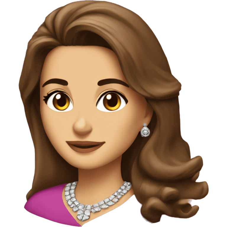 queen rania of Jordan emoji emoji