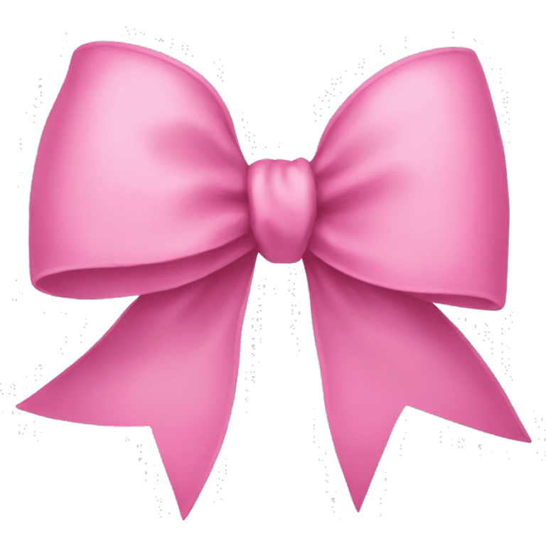 pink bow emoji