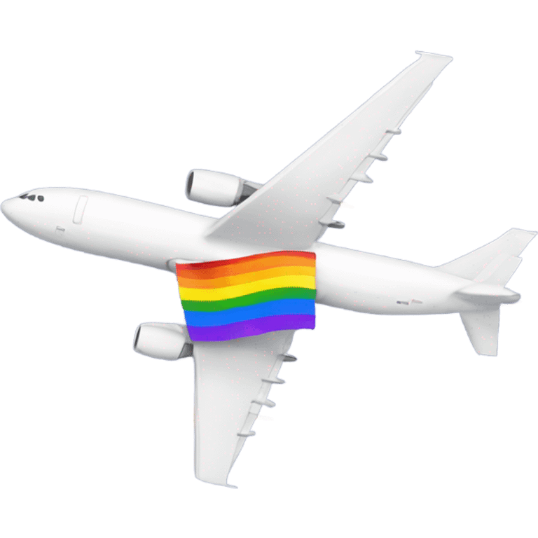 Gay plane emoji