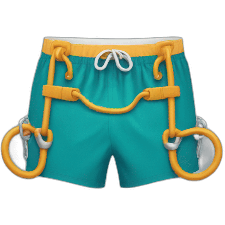 swimming trunks shackled emoji