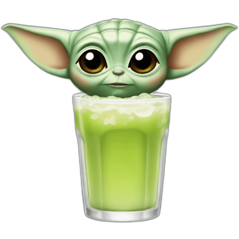 baby yoda drink emoji