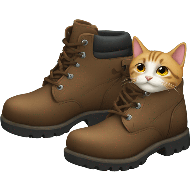 Boots and cats emoji