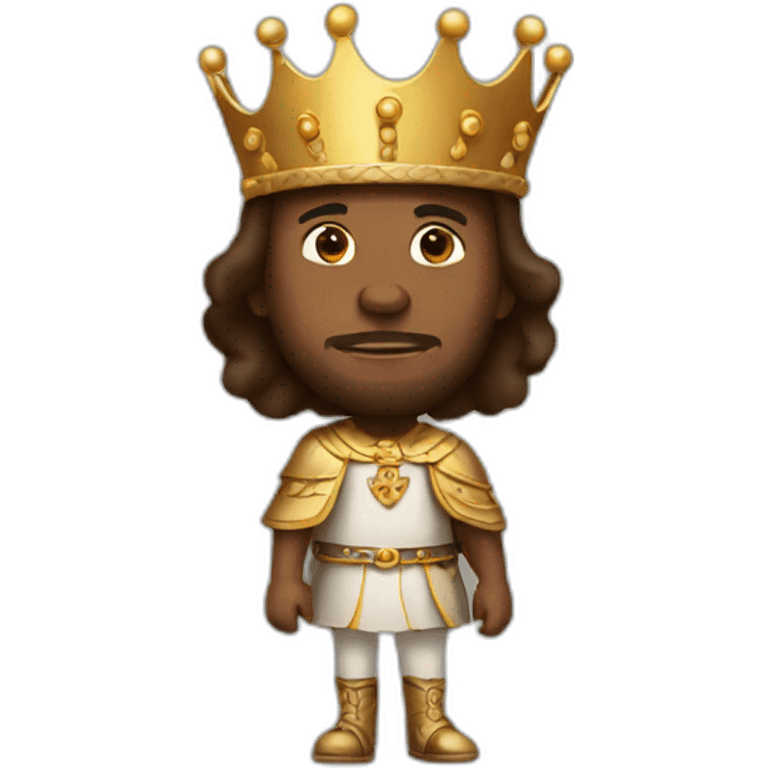 king with short legs emoji