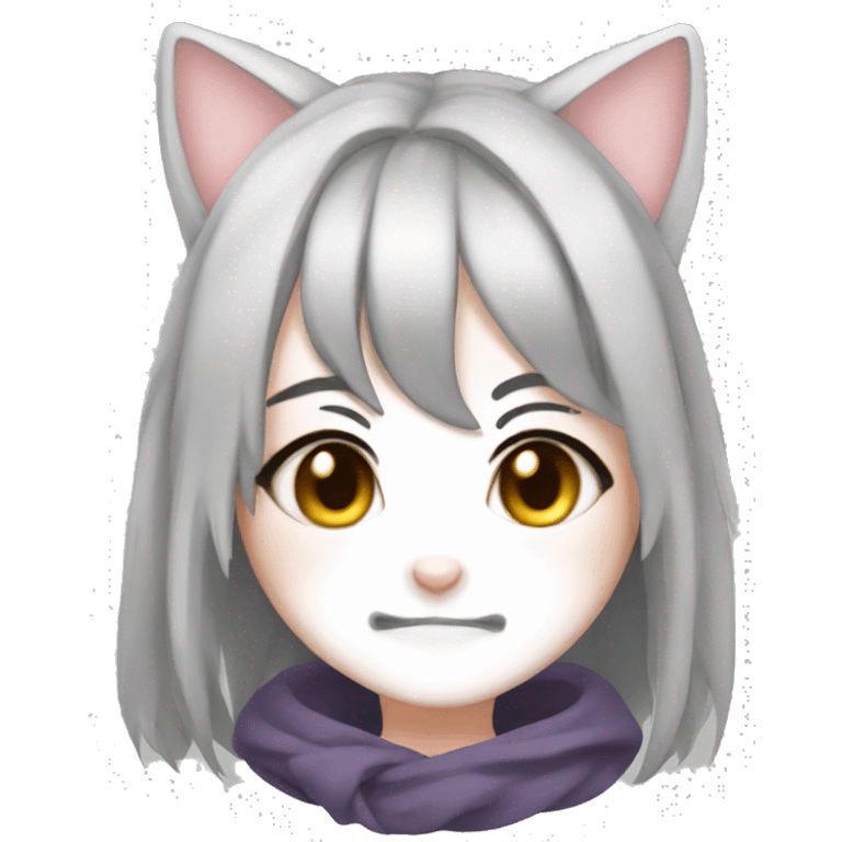 anime cat girl emoji