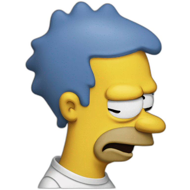 Homer Simpson tired emoji