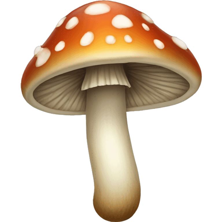 Rainy mushroom emoji