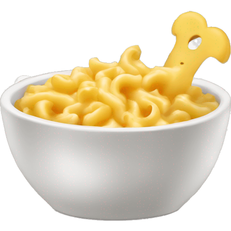 mac and cheese bowl emoji