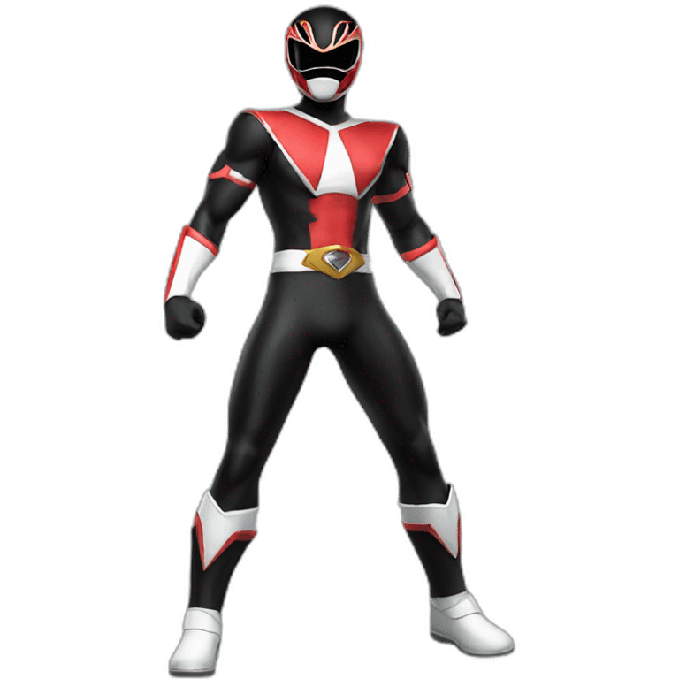 black power ranger full body emoji