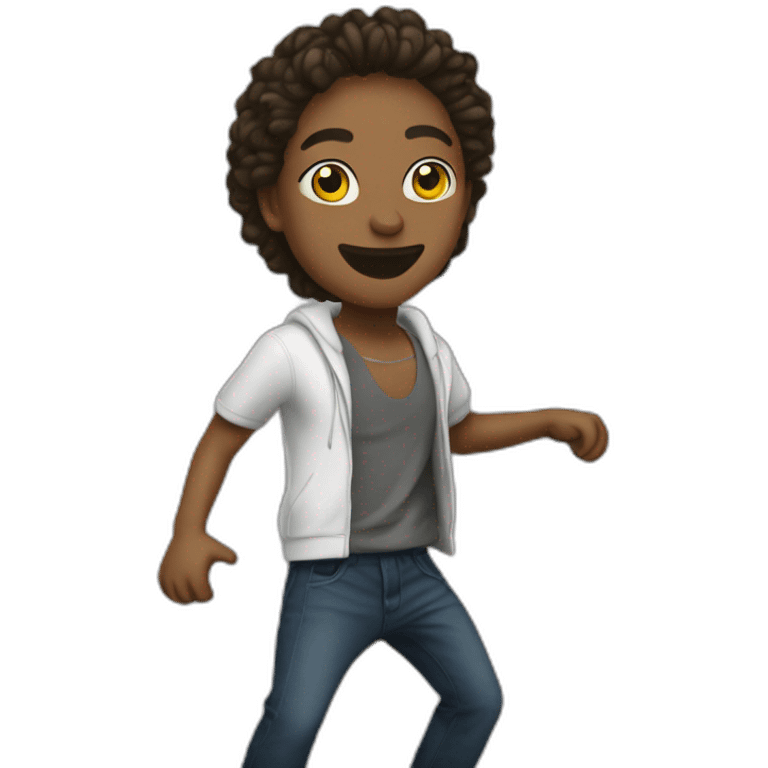 Rappeur JUL qui danse emoji