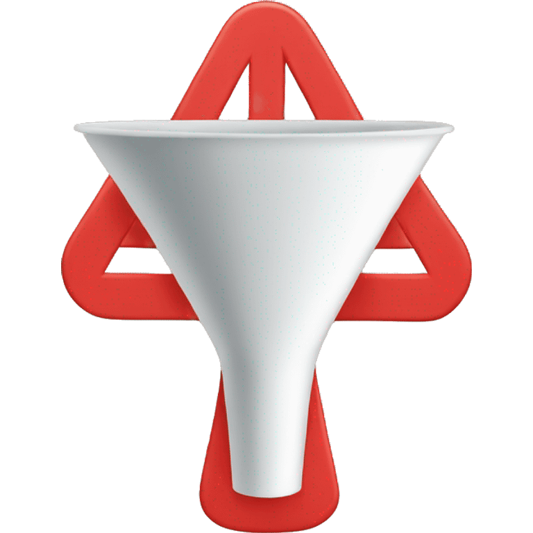 funnel with an red x sign over it emoji