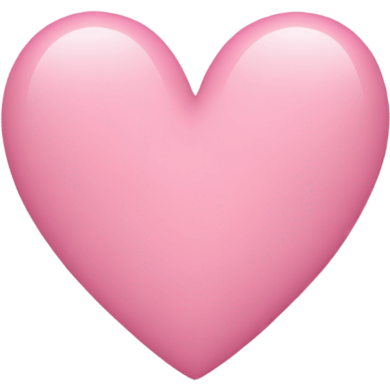 corazón rosa pastel emoji