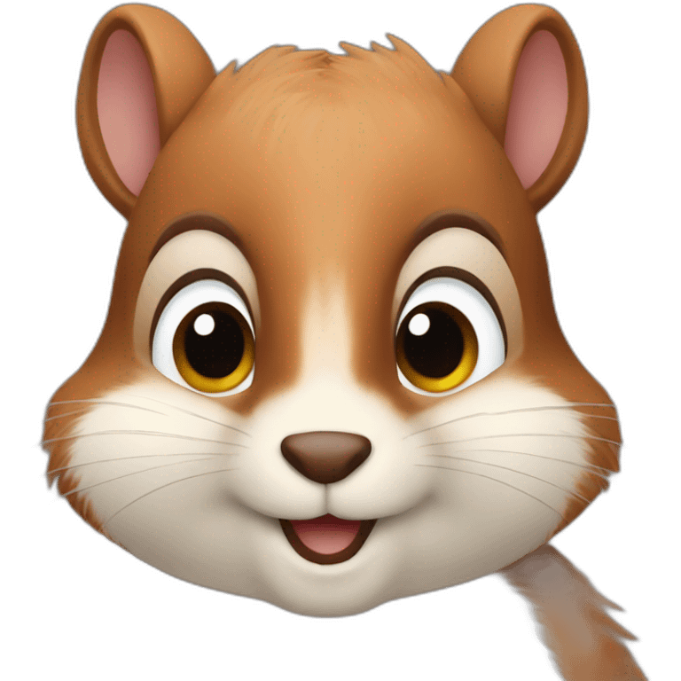 cute squirrel emoji