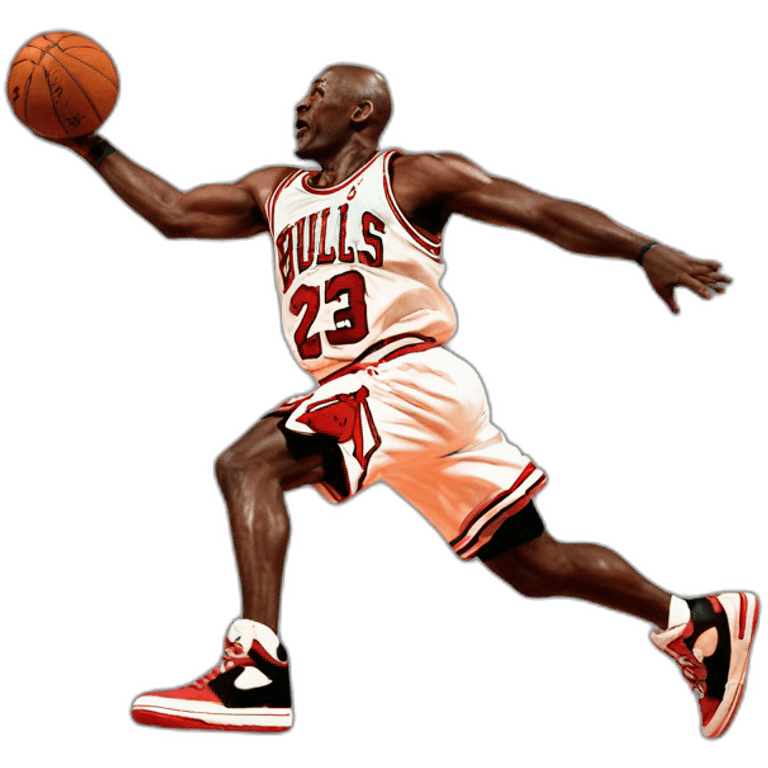 Michael jordan jump emoji