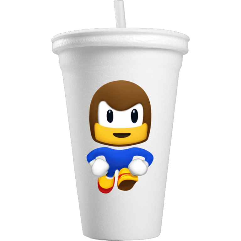  Styrofoam sonic cup emoji