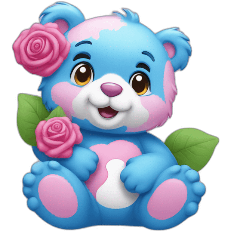 Care bears rose emoji