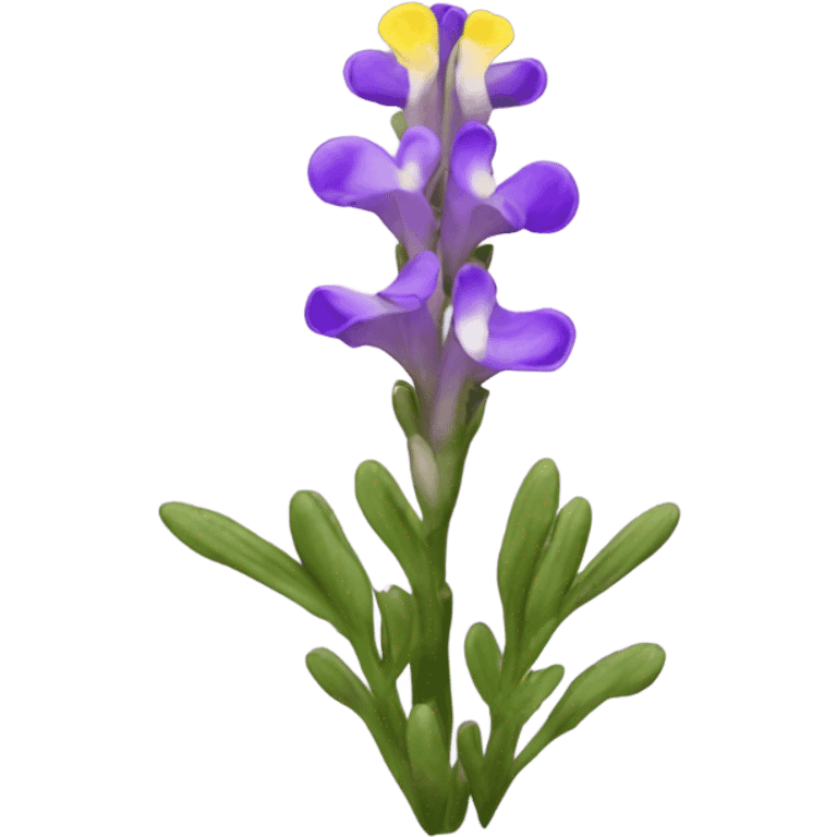 Clovenlip toadflax flowers emoji