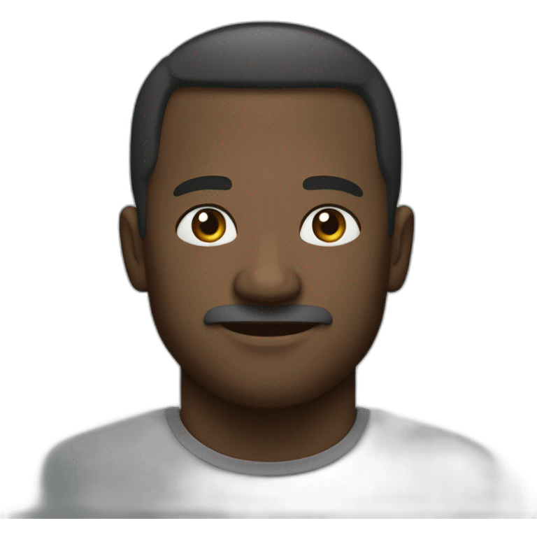 Negro del WhatsApp estilo harald lieske emoji