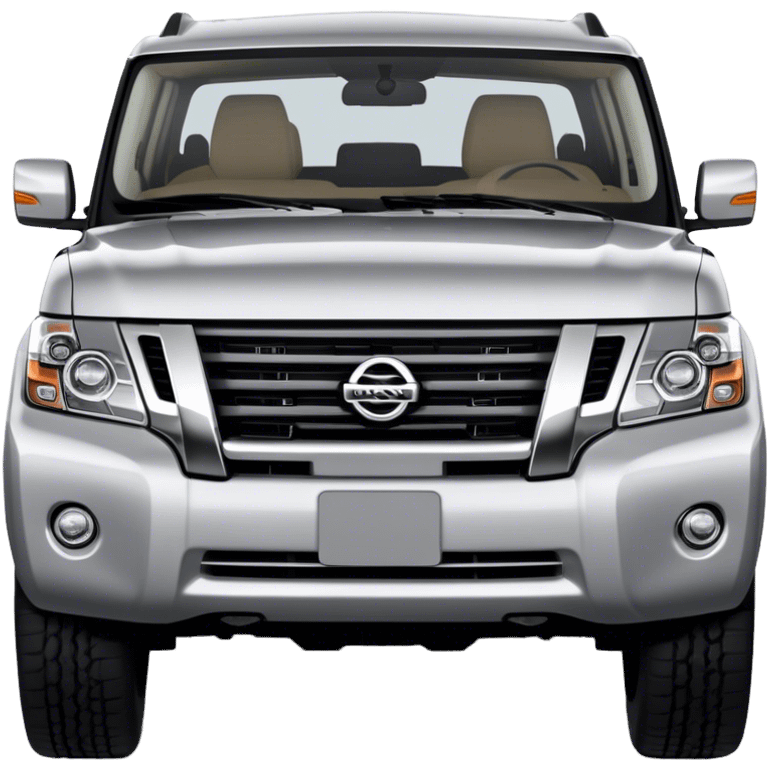 Nissan Patrol y62 - Nissan (Model Year: 2022) (Iconic colour: Silver) emoji