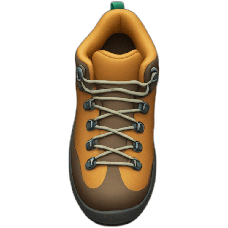 Hiking shoe emoji