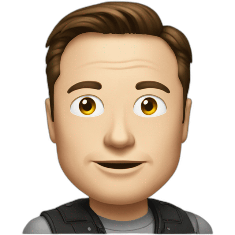 elon musk with money emoji