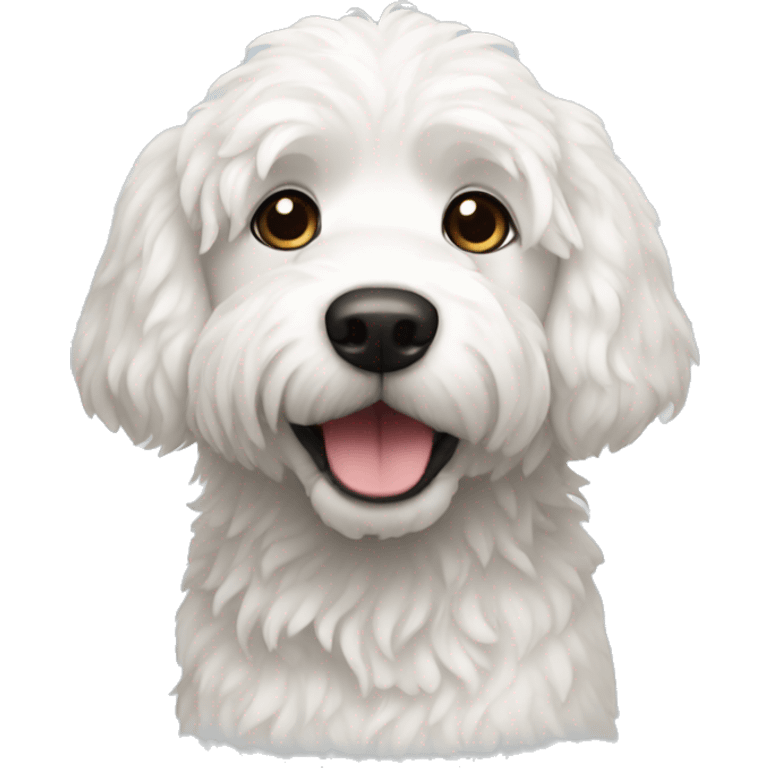 podle white dog emoji