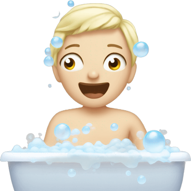 Bubble bath emoji