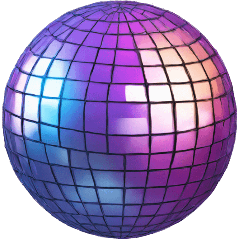 create a disco ball emoji