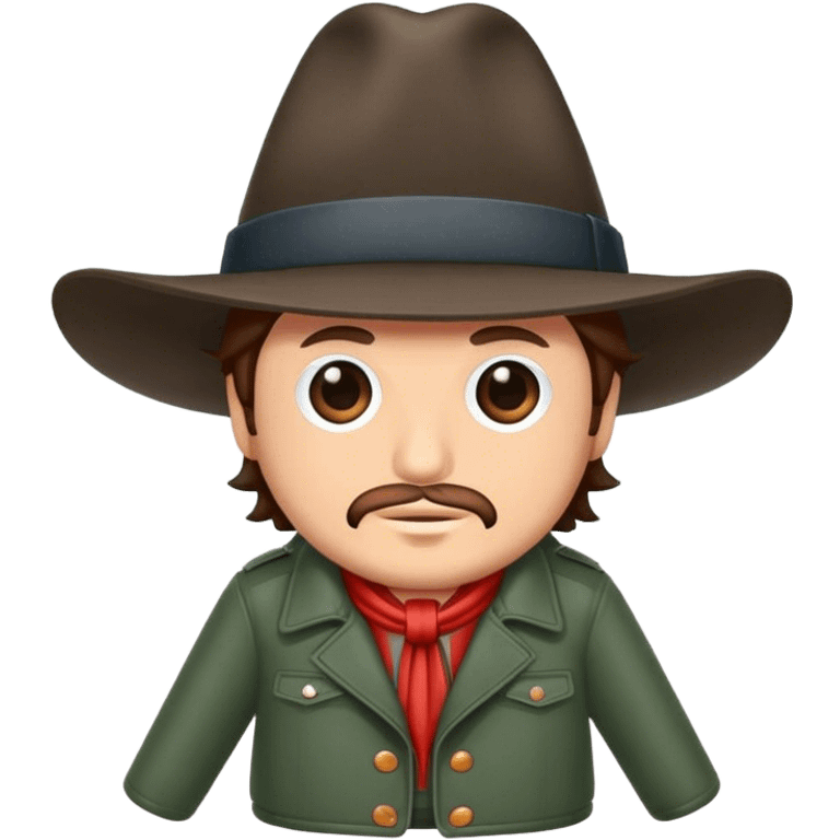 zucchero fornaciari wearing a hat in a jacket emoji