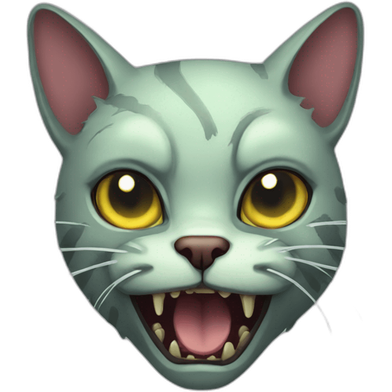 zombie cat emoji