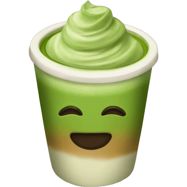 matcha coffee emoji